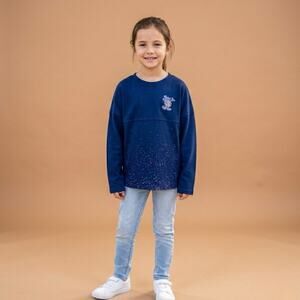 Walt Disney World 50th Anniversary Spirit Jersey for Youth/Kids Large 10/12 Blue